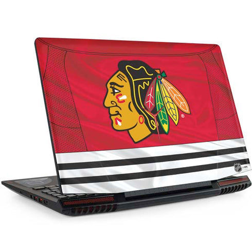 NHL Blackhawks Red Stripes Legion Y720 Skin