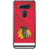 NHL Blackhawks Red Stripes LG K51/Q51 Clear Case