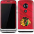 NHL Blackhawks Red Stripes Moto E5 Play Skin