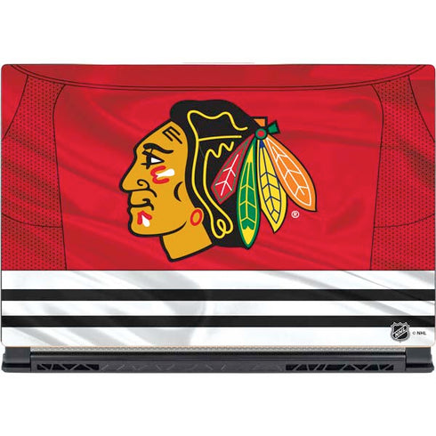 NHL Blackhawks Red Stripes MSI GS65 Stealth Laptop Skin