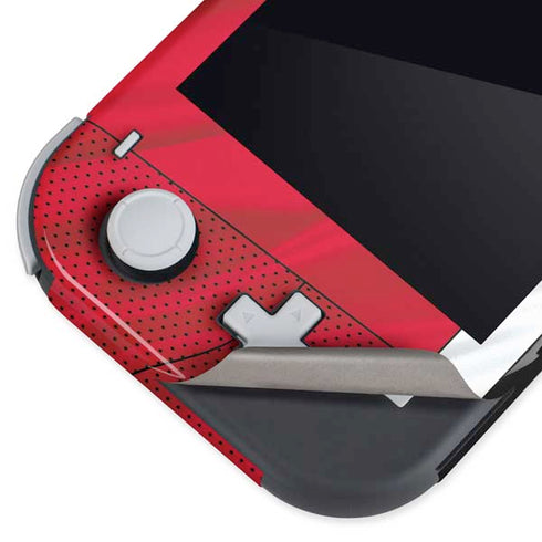 NHL Blackhawks Red Stripes Nintendo Switch Lite Skin