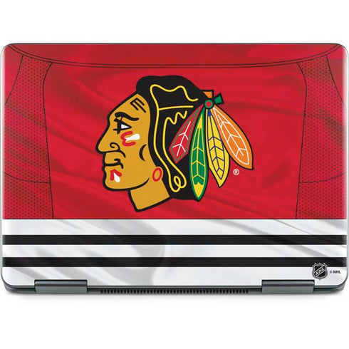 NHL Blackhawks Red Stripes Notebook 9 Pro 13in (2017) Skin