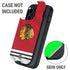 NHL Blackhawks Red Stripes Otterbox Defender iPhone Skin