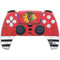 NHL Blackhawks Red Stripes PS5 Controller Skin