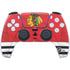 NHL Blackhawks Red Stripes PS5 Controller Skin