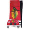 NHL Blackhawks Red Stripes PS5 Slim Digital Edition Bundle Skin