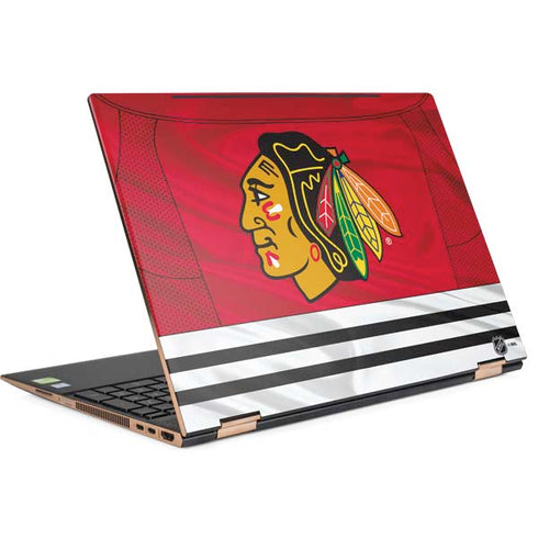NHL Blackhawks Red Stripes HP Spectre Skin