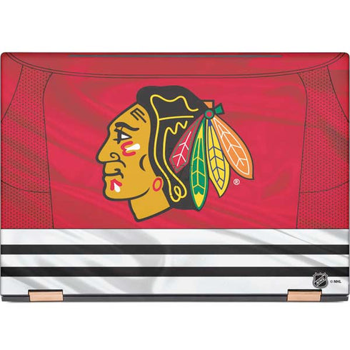 NHL Blackhawks Red Stripes HP Spectre Skin