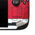 NHL Blackhawks Red Stripes Steam Deck Handheld Gaming Computer Skin