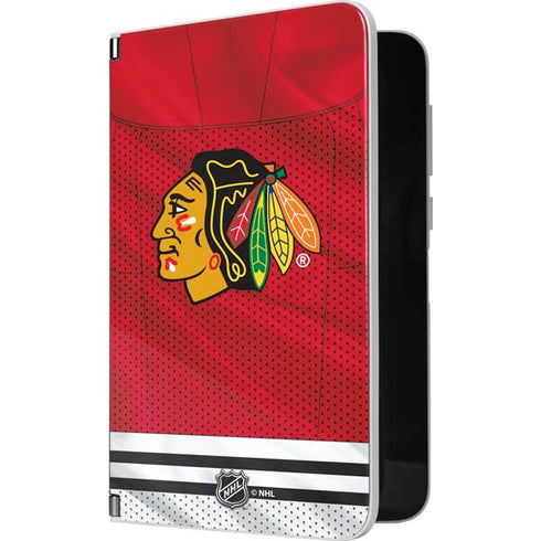 NHL Blackhawks Red Stripes Surface Duo Skin