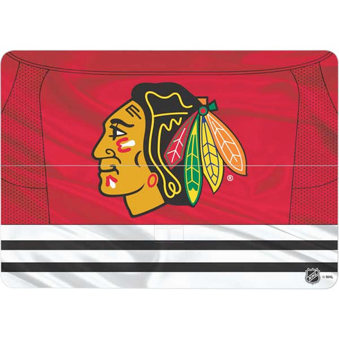 NHL Blackhawks Red Stripes Surface Laptop Studio Skin