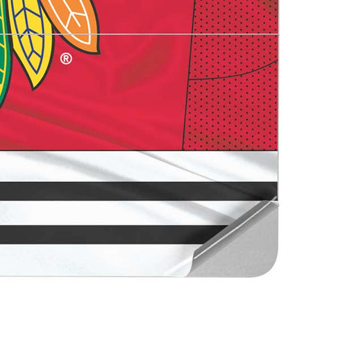 NHL Blackhawks Red Stripes Surface Laptop Studio Skin