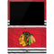 NHL Blackhawks Red Stripes Surface Pro 7 Skin