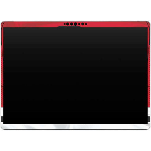 NHL Blackhawks Red Stripes Surface Pro 8 Skin