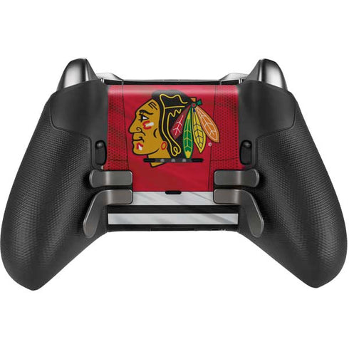 NHL Blackhawks Red Stripes Xbox Elite Wireless Controller Series 2 Skin