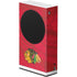 NHL Blackhawks Red Stripes Xbox Series S Console Skin