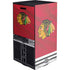 NHL Blackhawks Red Stripes Xbox Series X Console Skin