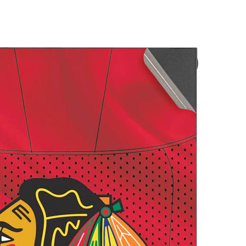 NHL Blackhawks Red Stripes Xbox Series X Console Skin