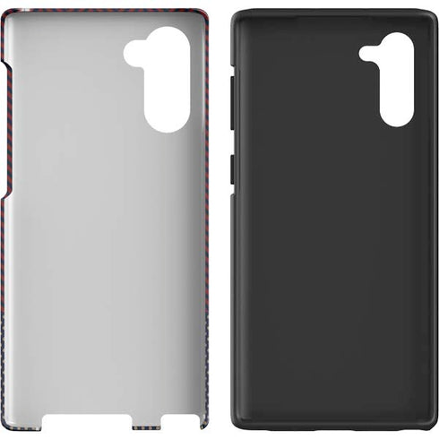 Blocked Polka Dot Chevron Galaxy Note 10 Pro Case