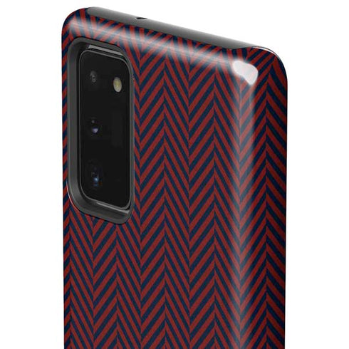 Blocked Polka Dot Chevron Galaxy Note20 5G Pro Case