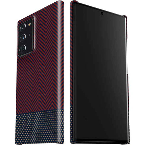 Blocked Polka Dot Chevron Galaxy Note20 Ultra 5G Lite Case