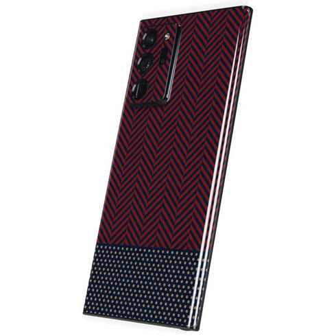 Blocked Polka Dot Chevron Galaxy Note20 Ultra 5G Skin