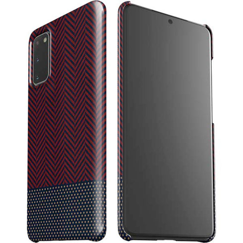 Blocked Polka Dot Chevron Galaxy S20 Lite Case