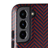 Blocked Polka Dot Chevron Galaxy S22 Plus Pro Case