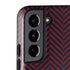 Blocked Polka Dot Chevron Galaxy S22 Pro Case