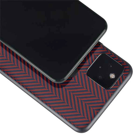 Blocked Polka Dot Chevron Google Pixel 4a 5G Skin