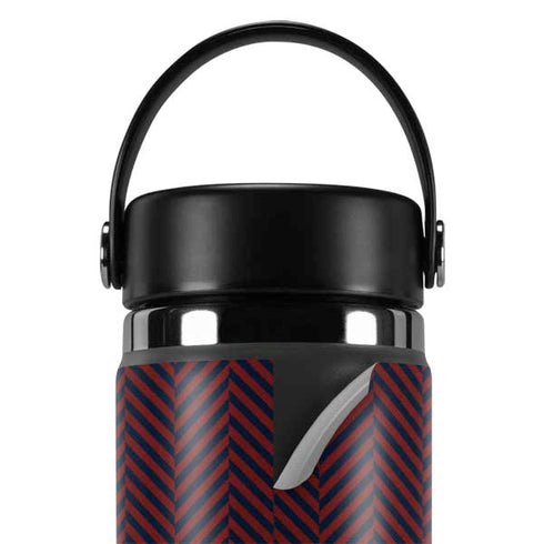 Blocked Polka Dot Chevron Hydro Flask 20oz Wide Mouth Skin