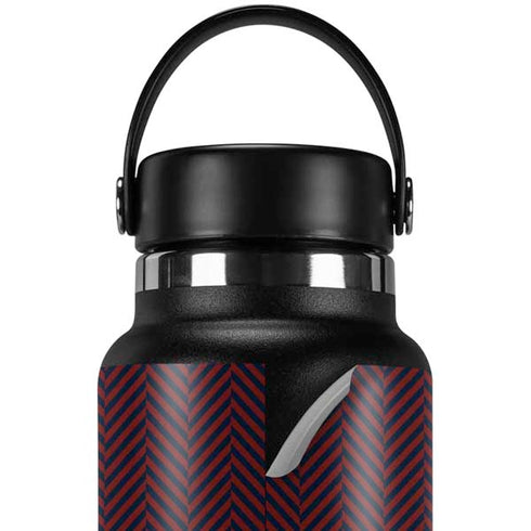 Blocked Polka Dot Chevron Hydro Flask 32oz Wide Mouth Skin