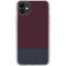 Blocked Polka Dot Chevron iPhone 11 Clear Case