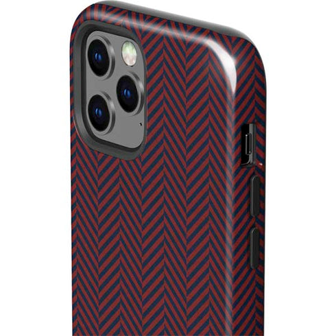 Blocked Polka Dot Chevron iPhone 12 Pro Max Impact Case