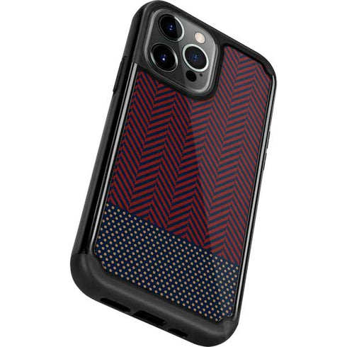Blocked Polka Dot Chevron iPhone 13 Pro Cargo Case