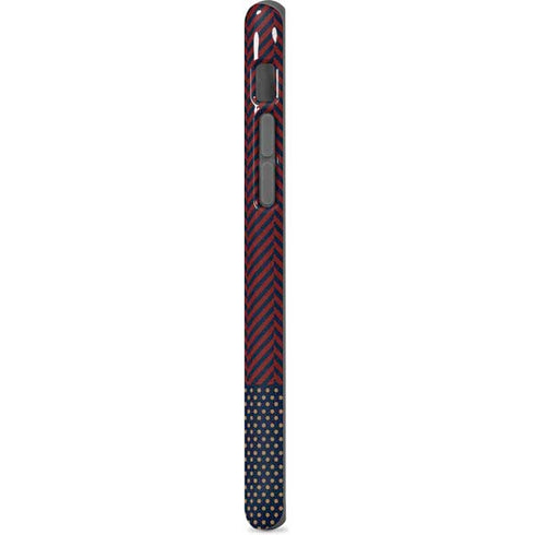 Blocked Polka Dot Chevron iPhone 8 Pro Case
