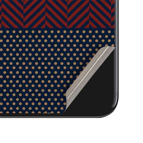 Blocked Polka Dot Chevron iPhone SE (2nd & 3rd Gen) Skin