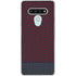 Blocked Polka Dot Chevron LG Stylo 6 Clear Case