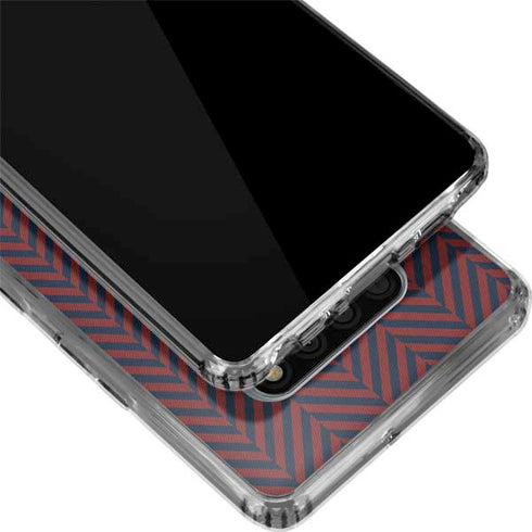 Blocked Polka Dot Chevron LG Stylo 6 Clear Case