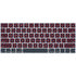 Blocked Polka Dot Chevron Magic Keyboard Skin