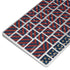 Blocked Polka Dot Chevron Magic Keyboard Skin