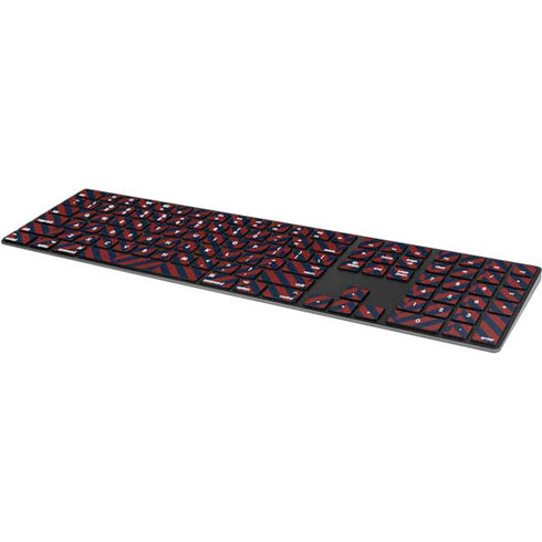 Blocked Polka Dot Chevron Magic Keyboard with Numeric Keypad Skin
