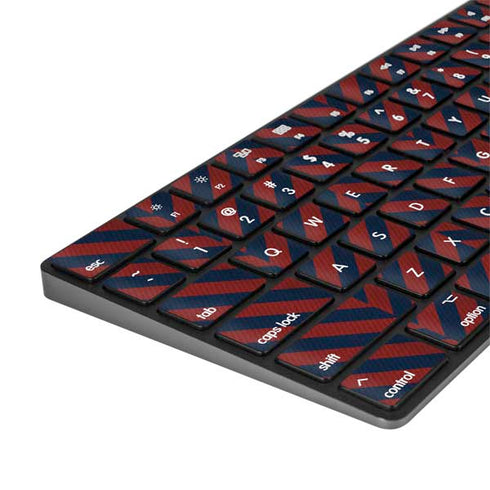 Blocked Polka Dot Chevron Magic Keyboard with Numeric Keypad Skin