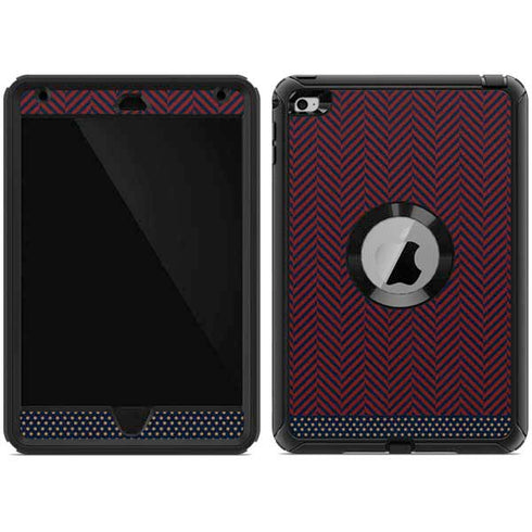 Blocked Polka Dot Chevron Otterbox Defender iPad Skin