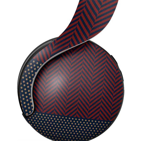 Blocked Polka Dot Chevron PULSE 3D Wireless Headset for PS5 Skin
