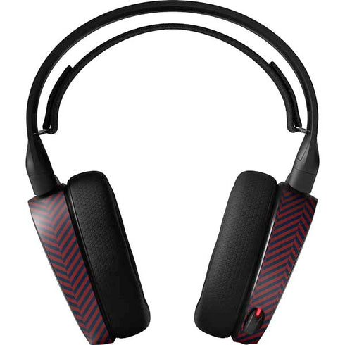 Blocked Polka Dot Chevron SteelSeries Arctis 5 Skin