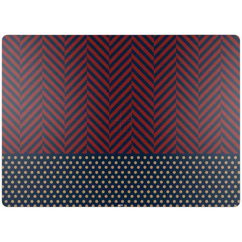 Blocked Polka Dot Chevron Surface Laptop 4 15in Skin