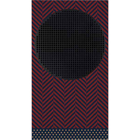 Blocked Polka Dot Chevron Xbox Series S Console Skin