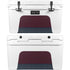 Blocked Polka Dot Chevron YETI Tundra 45 Hard Cooler Skin