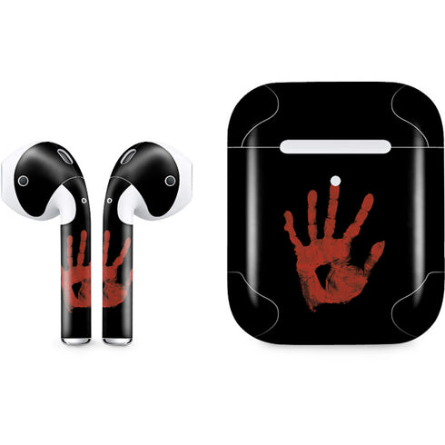 Bloody Handprint Apple AirPods 2 Skin